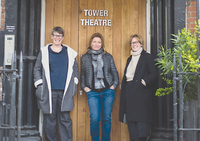 Meet the three women helping their theatre to survive Covid with LOVE Tower Theatre Artistic Team