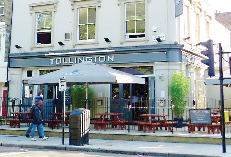 Pub gets protection as manager fights on Tollington