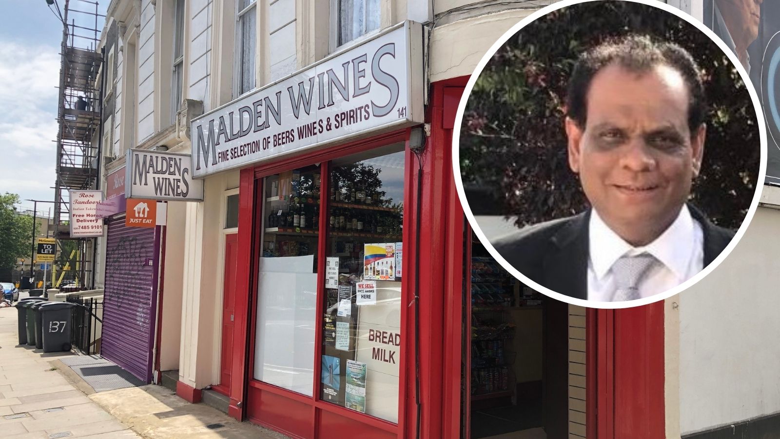 ‘Queen’s Crescent’s agony uncle’: Tributes as shopkeeper Rak dies aged 55 Rak Patel