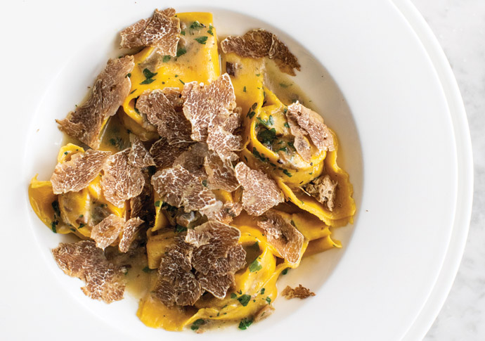 A taste of Park Lane glitz at Theo’s Cappelletti di Vitello with Truffle