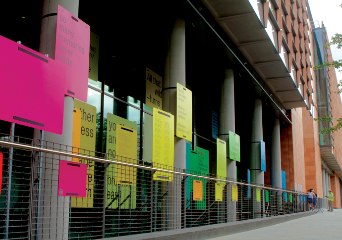 Vaxing lyrical: poetry from the jab centre Crick poems