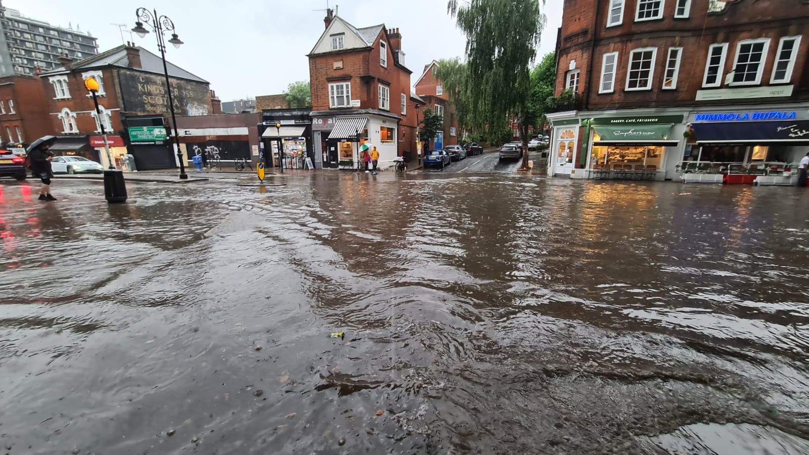 Hampstead floods for second time in fortnight after downpour floodiing south end green 2021 WhatsApp Image 2021-07-25 at 16.57.51 (2)