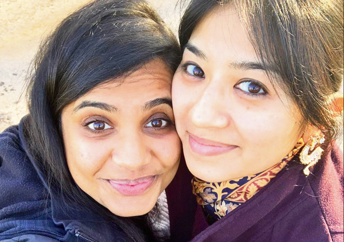 Arti Patel and Roulin Khondoker