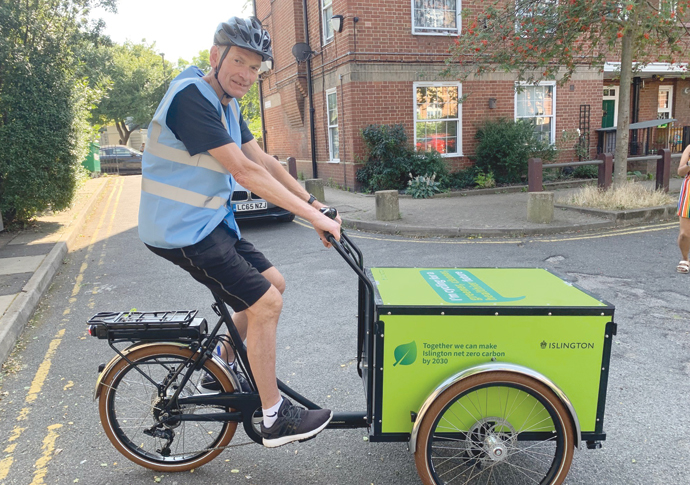Can you get on bike for charity’s food runs? Jonathan Gore