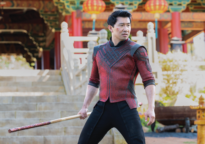 Simu Liu in Shang-Chi and the Legend of the Ten Rings