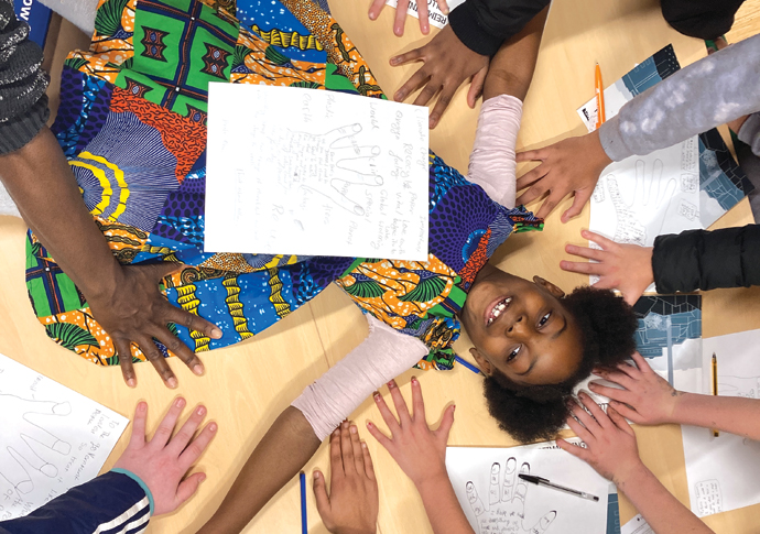 Dear Boris, Something small can save the planet Haniel age 6 at Elizabeth House session 1