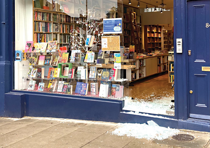 Break-in at Highbury bookshop was fourth attempt Ink@84 bookshop