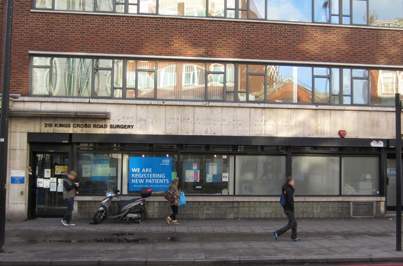 Patients are told surgery site will be shut down kings-cross-road-surgery-outside