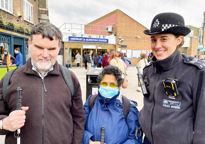 Andrew Hodgson + police