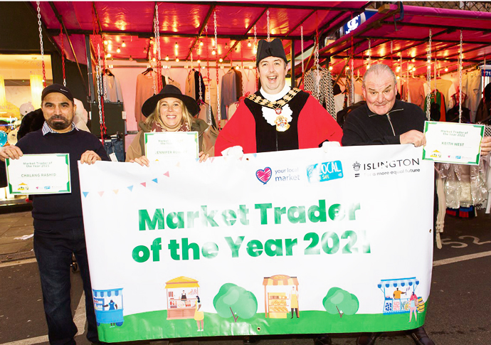 Chalang Rashid Jennifer Rowley Mayor of Islington Keith West