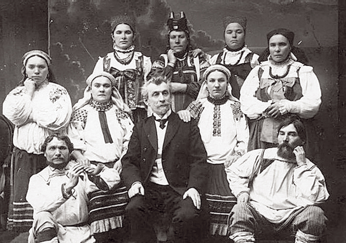 Tracking the folk collectors Pioneer folklorist Mitrofan Pyatnitsky and choir
