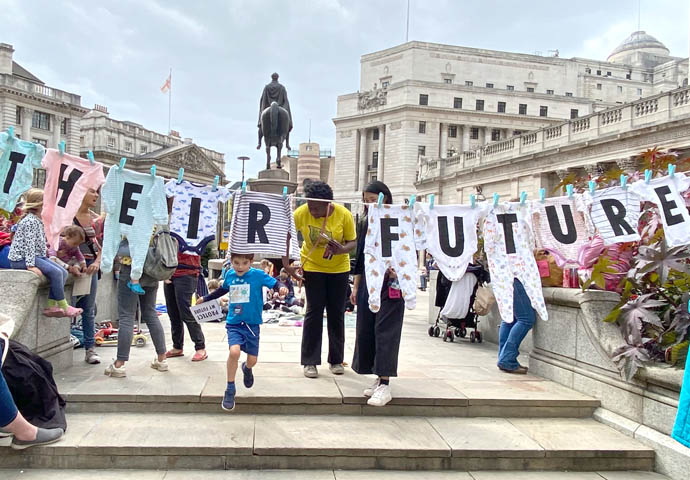 Their Future protest day of action