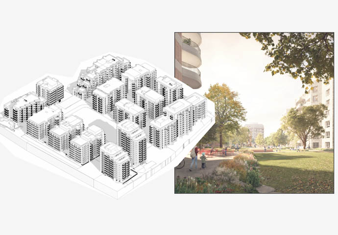 Holloway Prison site impressions