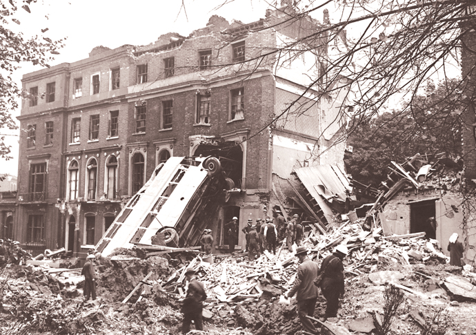 Bomb sights: stoicism and suffering in the capital Harrington Square Mornington Crescent September 1940