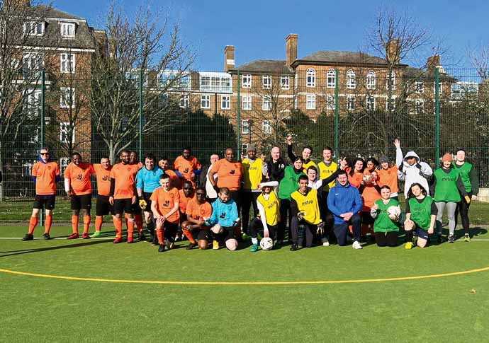 ‘No boundaries, no borders’ Camden Disabled FC and Southwark Stars FC