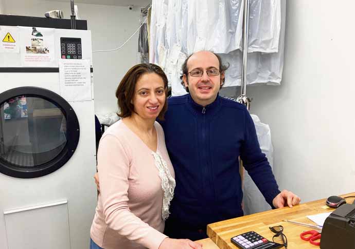 Post-Covid dress code hits dry cleaners’ trade Dilek Colak husband's name Huseyin Sener