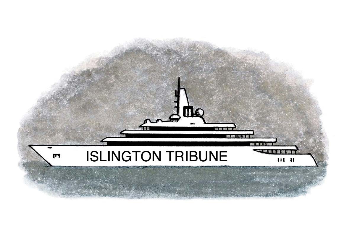 Islington Oligarch Cartoon Sadler