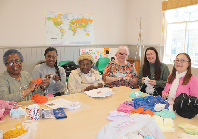 Woolly wonders get knitting for hospital baby unit Knitting group