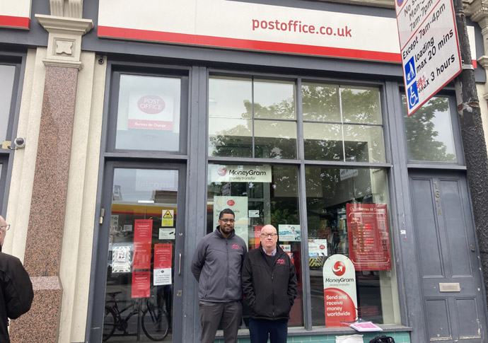 Post Office workers take strike action after ‘woefully inadequate’ pay offer Post office IMG_9470