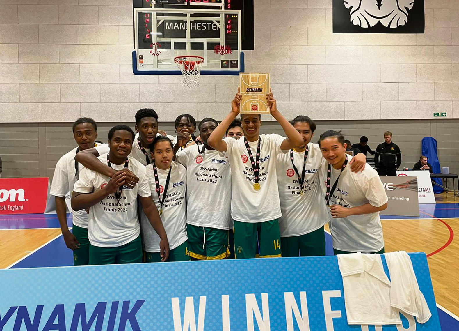 Underdogs bring cup home! St Aloysius' College basketballers
