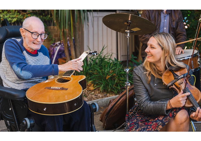 Yes to Jagger and no to Vera Lynn – but does music help with dementia? Resident John