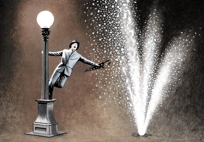 Remember the kids playing in water from the fire hydrants? Singing in the Leaks_John Sadler