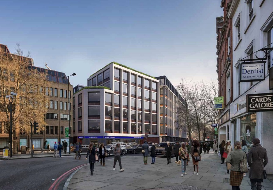 Love it or hate it ‘glass box’ plan for prime Angel corner Approach from Liverpool Road