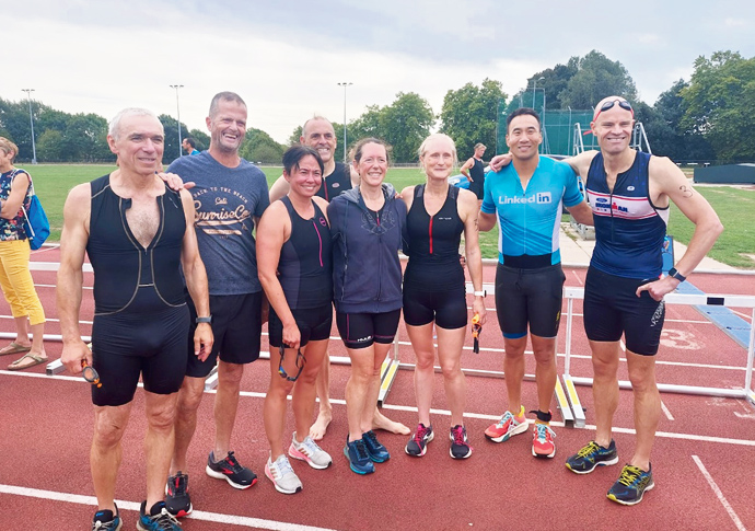 It’s splash and dash for athletes! CSCSC