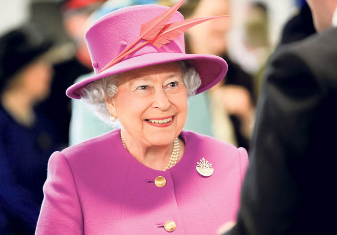 Queen Elizabeth_credit Joel Rouse-Ministry Of Defence wikimedia-creative commons