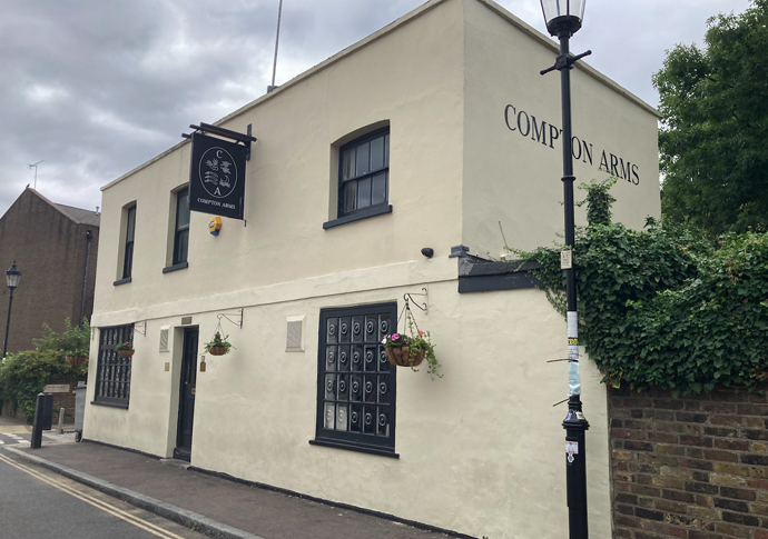 Noise row pub ‘saved by supporters’ Compton Arms