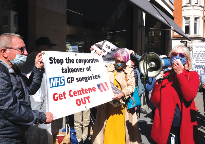 Who runs your GP surgery? Private firms under fire for backstage deal GP-protest-2_photo-Simon-Lamrock.jpg