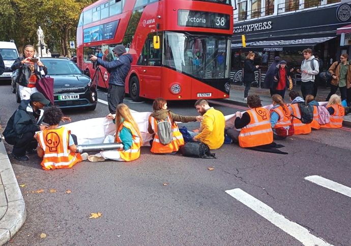 Climate change protester slams Starmer for stance on sentencing Just Stop Oil protesters