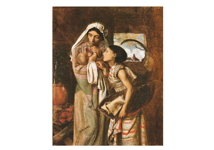 The Mother of Moses by Simeon Solomon