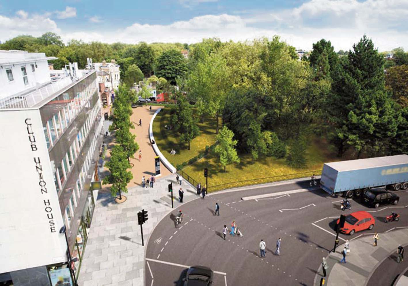 Highbury Corner is now a pinch point for traffic and fumes Islington