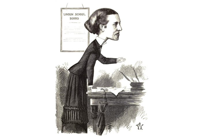 Elizabeth Garrett Anderson by Frederick Waddy