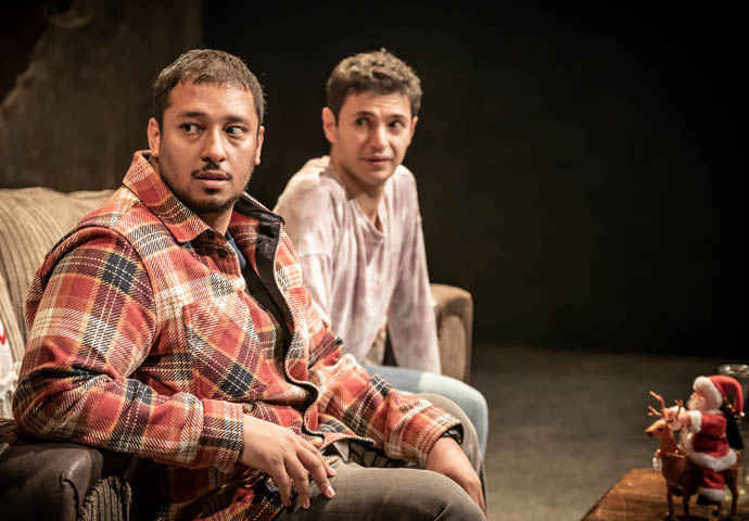 Irfan Shamji & Eric Sirakian in Sons of the Prophet_credit Marc Brenner