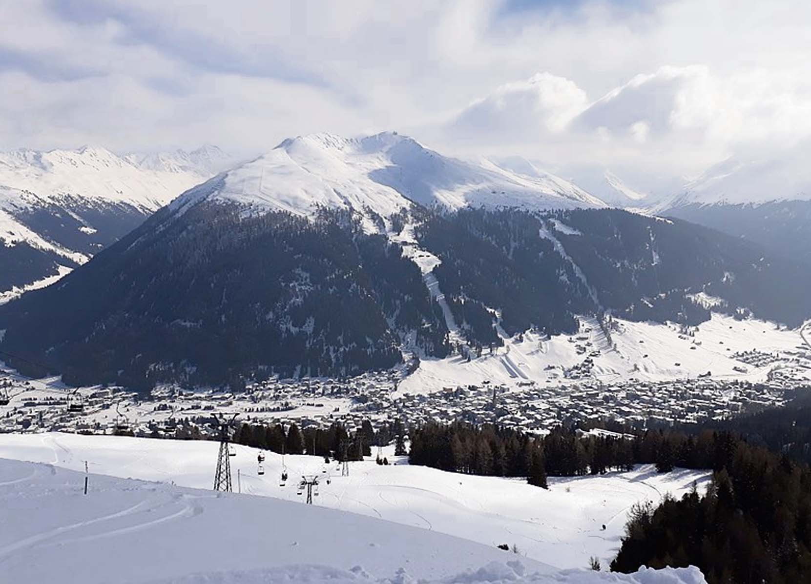 Is it Westminster or Davos, then? Davos