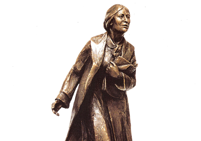 What would Sylvia have wanted? Sylvia bronze maquette May 07