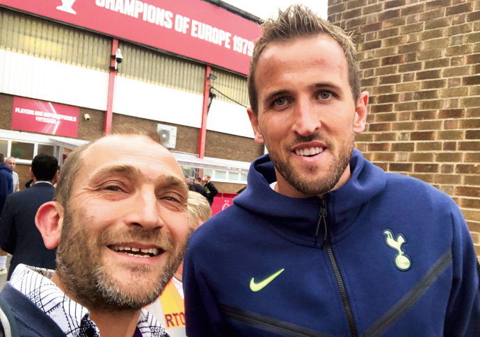 How Harry joined Spurs’ hall of fame Dan Carrier with Harry Kane