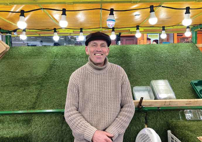 Chapel Market stallholder Dave Twydell