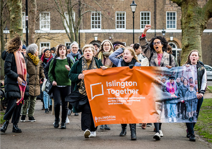 Emily Thornberry Islington-Together-Womens-Walk