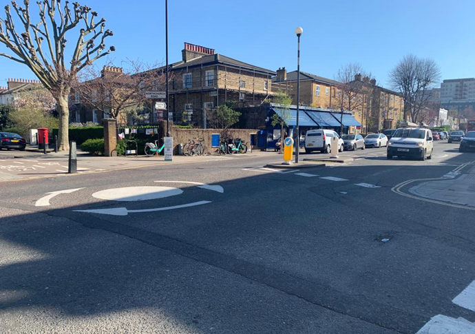 Corner of Northchurch and Southgate Road