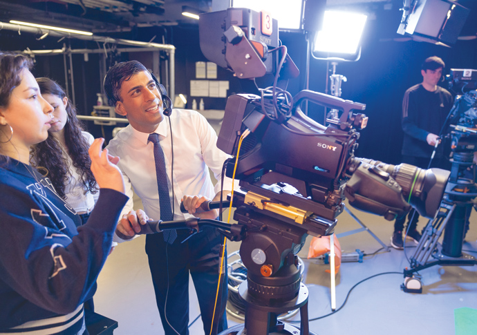 The Prime Minister visits the London Screen Academy
