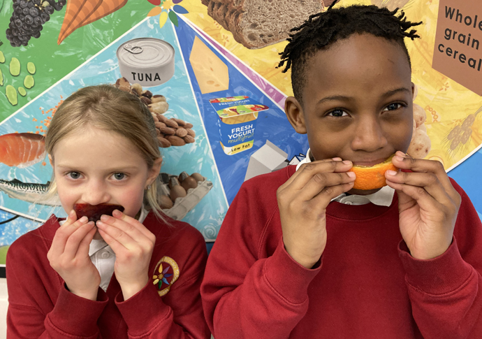 New menu gives kids an afternoon boost rotherfield primary school IMG_8510