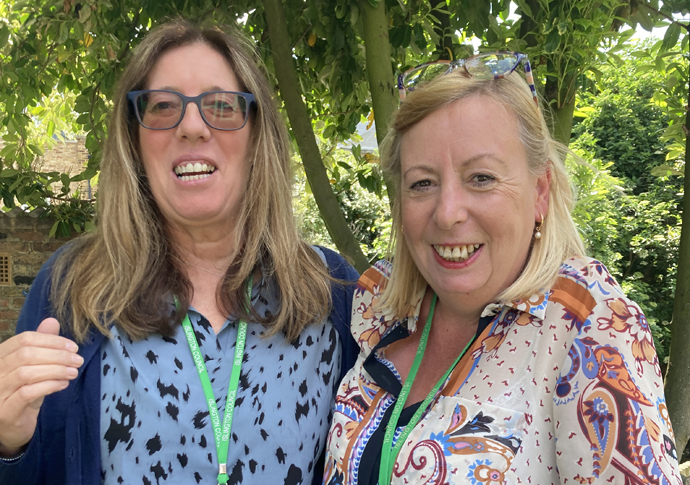 Ann Curran and Ana Sevilla