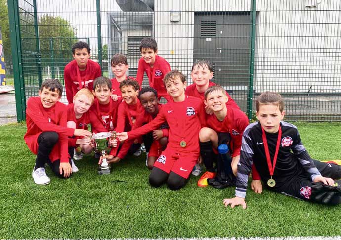 Elite hotshots lift youth cup Camden Elite U11s