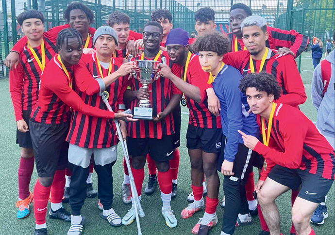 Town aces bow out with a bang! Somers Town FC Under 18s