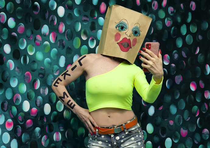 Bag Lady: It’s good to be different The Bag Lady 'Selfitis'