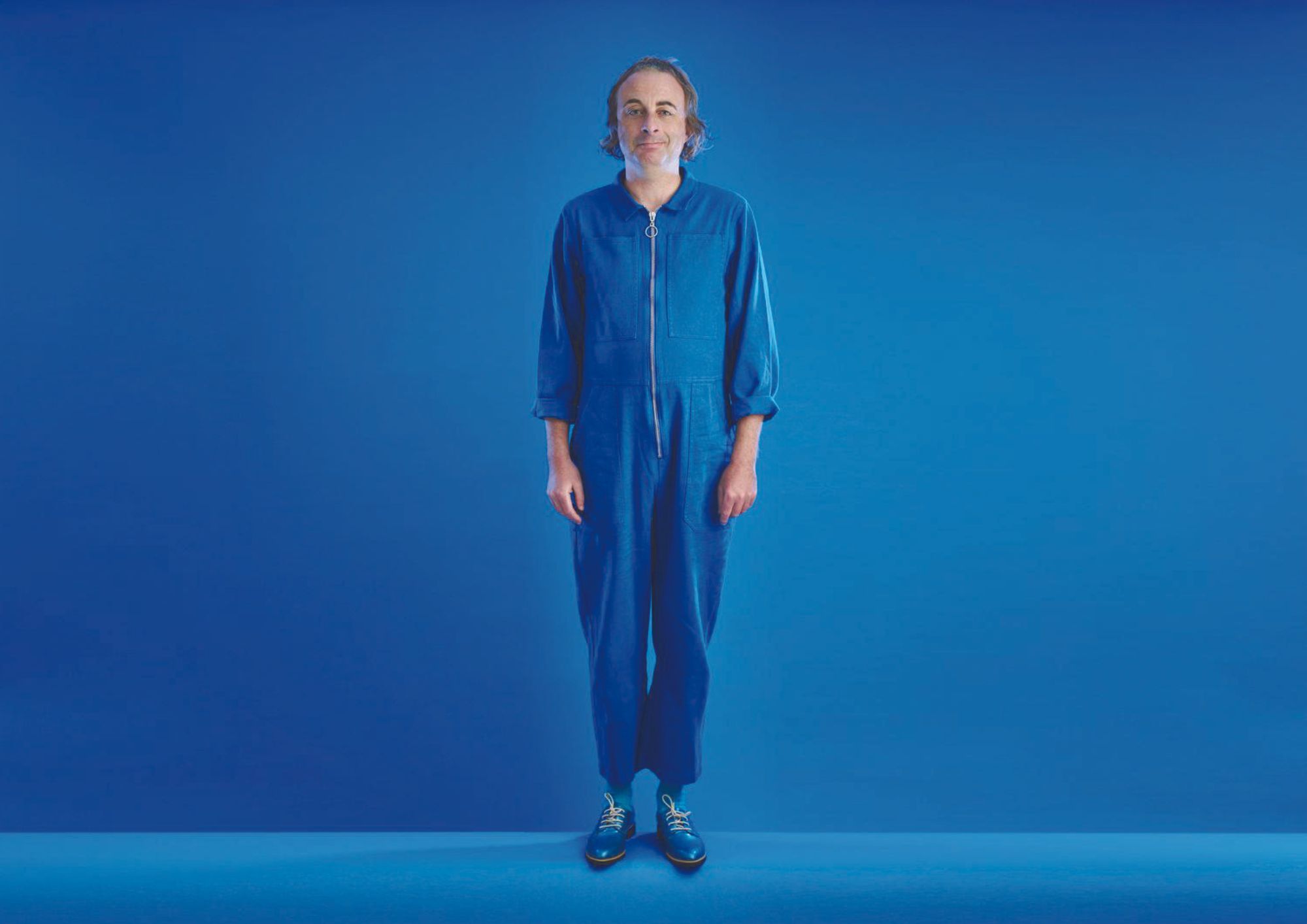 At night, comedian Paul Foot had everyone laughing but the next day he woke up blue paul foot