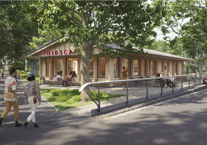 Highbury fields cafe